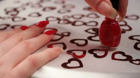 Manicure. HD Stock Footage 10574341