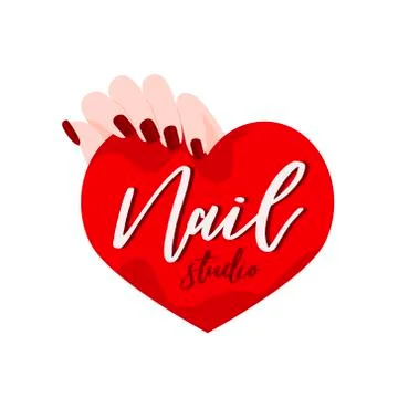 Manicure Logo Image Stock Illustration