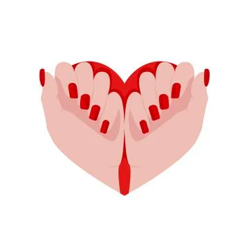 Manicure Logo Image Stock Illustration