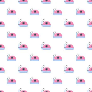 Manicure nail drill pattern creating beauty background Illustrazione stock