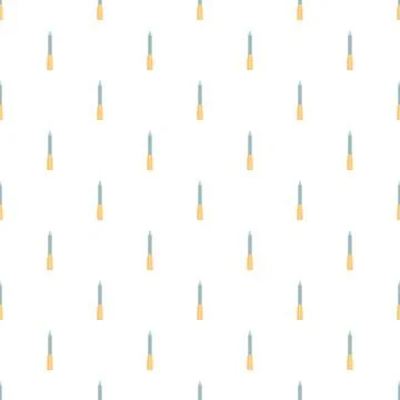 Manicure nail files tool repeating seamless pattern Stock Illustration