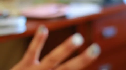 Manicure Nails Stock Footage 20464057