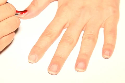 Manicure NTSC Stock Footage 949307