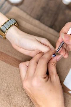 Manicure Stock-Fotos