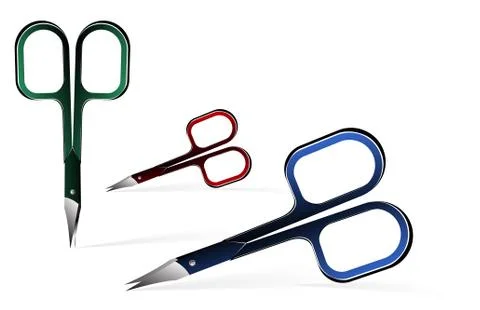 Manicure scissors Stock Illustration