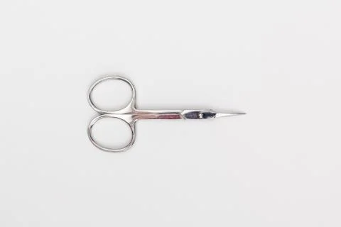Manicure scissors Stock Photos