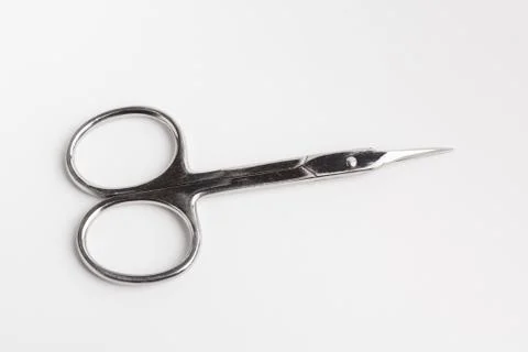 Manicure scissors Stock Photos