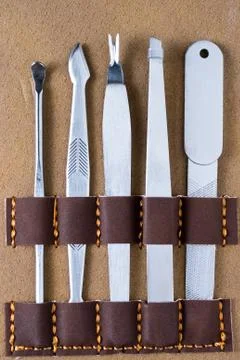Manicure set Foto stock