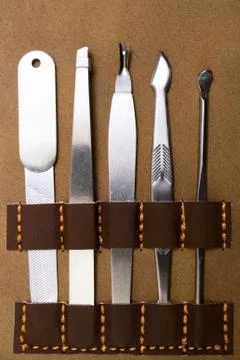 Manicure set Stock-Fotos