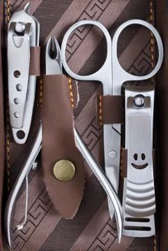 Manicure set Foto stock