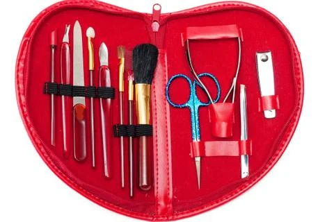 Manicure set Stock Photos