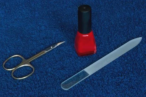 Manicure set. Stock Photos