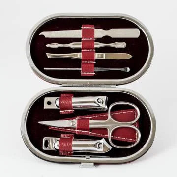 Manicure set Stock Photos