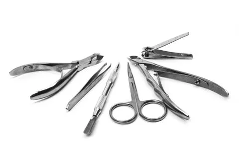 Manicure set Stock Photos