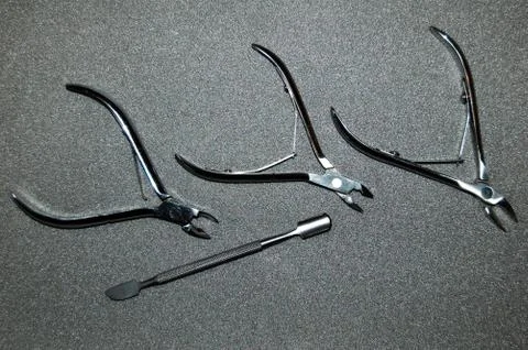 Manicure tool Foto stock