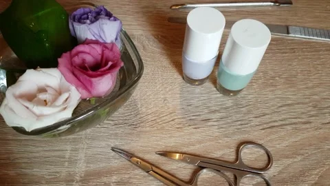 Manicure Tools Stockbeeldmateriaal 137907044