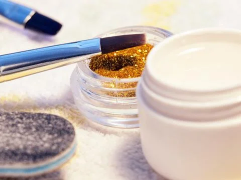 Manicure tools Stock Photos