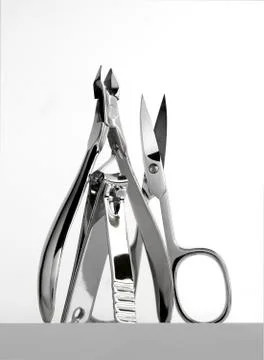 Manicure tools Stock Photos