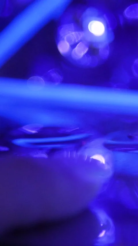 A manicurist is doing a client&amp;#039;s nails at a nail salon. Stock Footage 339781177
