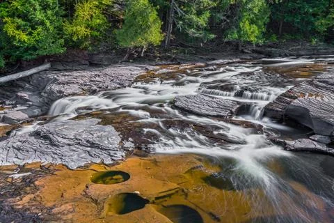 Manido Falls Stock Photos