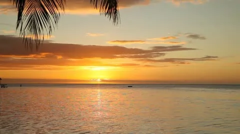 Manihi Lagoon Video stock 11234959