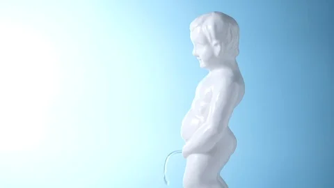 Manikin Piss, Peeing, Stock Footage 101360241