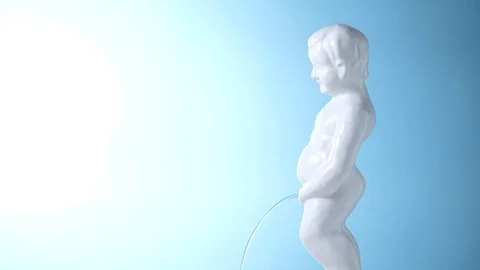 Manikin Piss, Peeing, Stock Footage 101360424