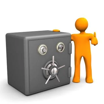 Manikin safe ok 스톡 일러스트