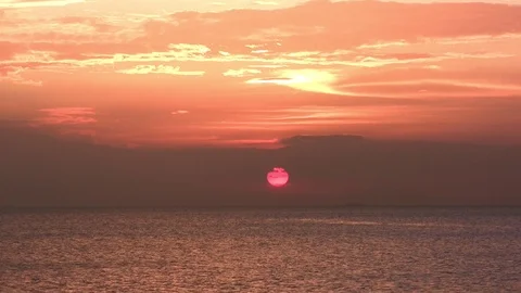 Manila Bay Sunset Video stock 103049693