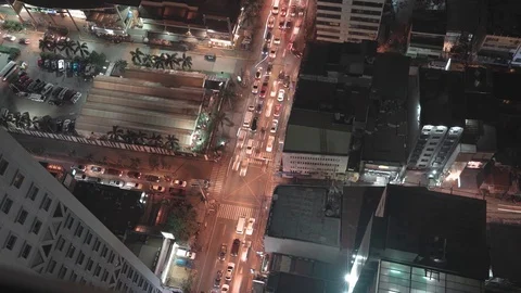 Manila Crosswalk Timelapse 스톡 동영상 112845277