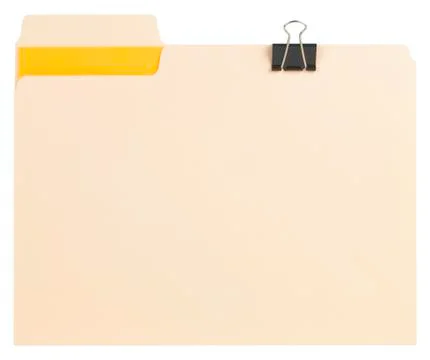 Manila folder Stock Photos
