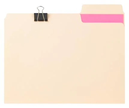 Manila folder Stock Photos