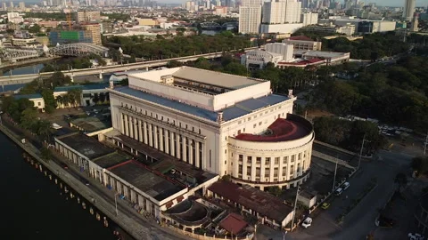 Manila Post Office Building Stockbeeldmateriaal 132255231