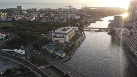 Manila Post Office Building Stockbeeldmateriaal 132255921
