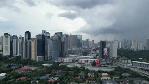 Manila Rain and Storm Clouds 2 Stock Footage 316652273