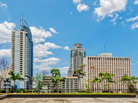 Manila Skyline Stock Photos