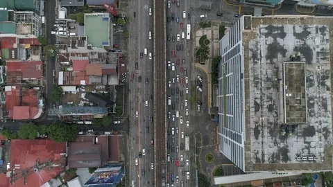 Manila Traffic 3 Video stock 124274033