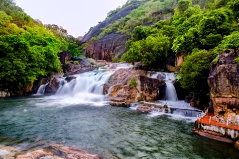 Manimutharu Falls Stock-Fotos