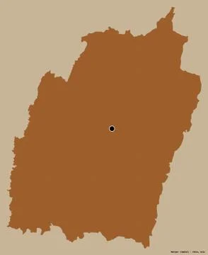 Manipur, state of India, on solid. Pattern 스톡 일러스트