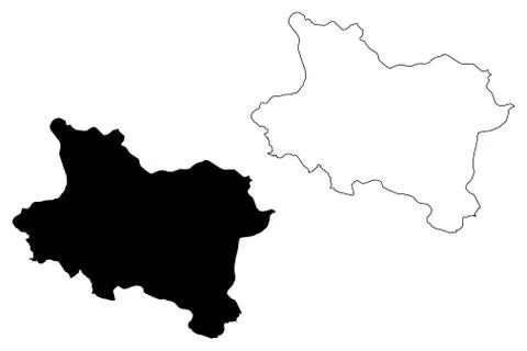 Manisa map vector.... Stock Illustration