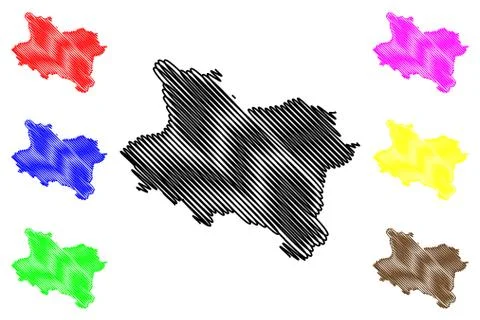 Manisa map vector.... Stock Illustration