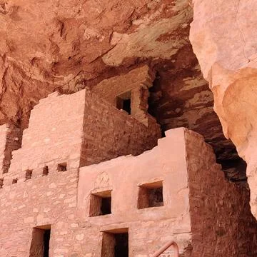 Manitou Cliff Dwellings Stock Photos