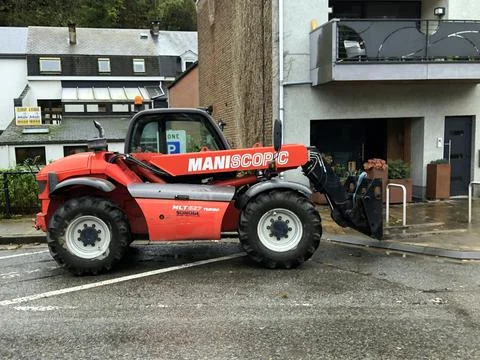 Manitou MLT627 Telescopic Handler Stock Photos