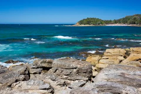 Manly beach. Stock Photos