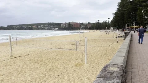 Manly Beach, Sydney, Australia Stock-Footage 302545495