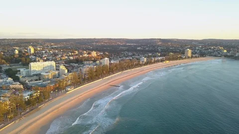 Manly Beach - Sydney 库存影片 94192804