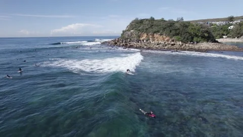 Manly Surfers Stock Footage 195940501