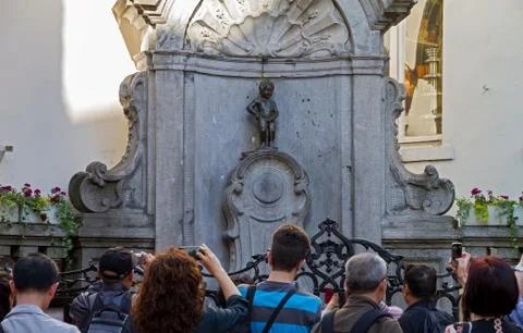 Manneken Pis Foto stock