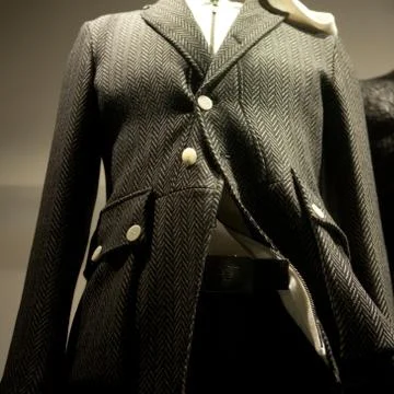 Mannequin. close up in window Stock Photos