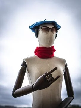 Mannequin expression Stock Photos